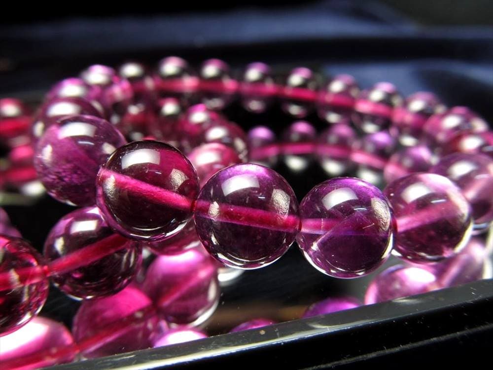 フローライト ブレスレット 蛍石 パープルフローライト