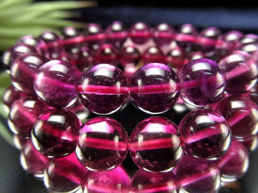 フローライト ブレスレット 蛍石 パープルフローライト