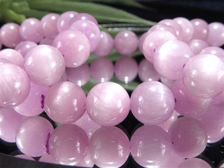 クンツァイト ブレスレット リチア輝石 キャッツアイ 天然石