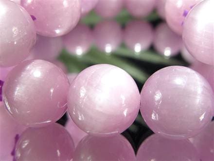 クンツァイト ブレスレット リチア輝石 キャッツアイ 天然石