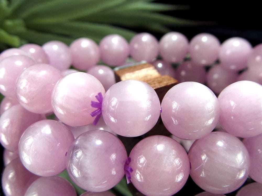 クンツァイト ブレスレット リチア輝石 キャッツアイ 天然石