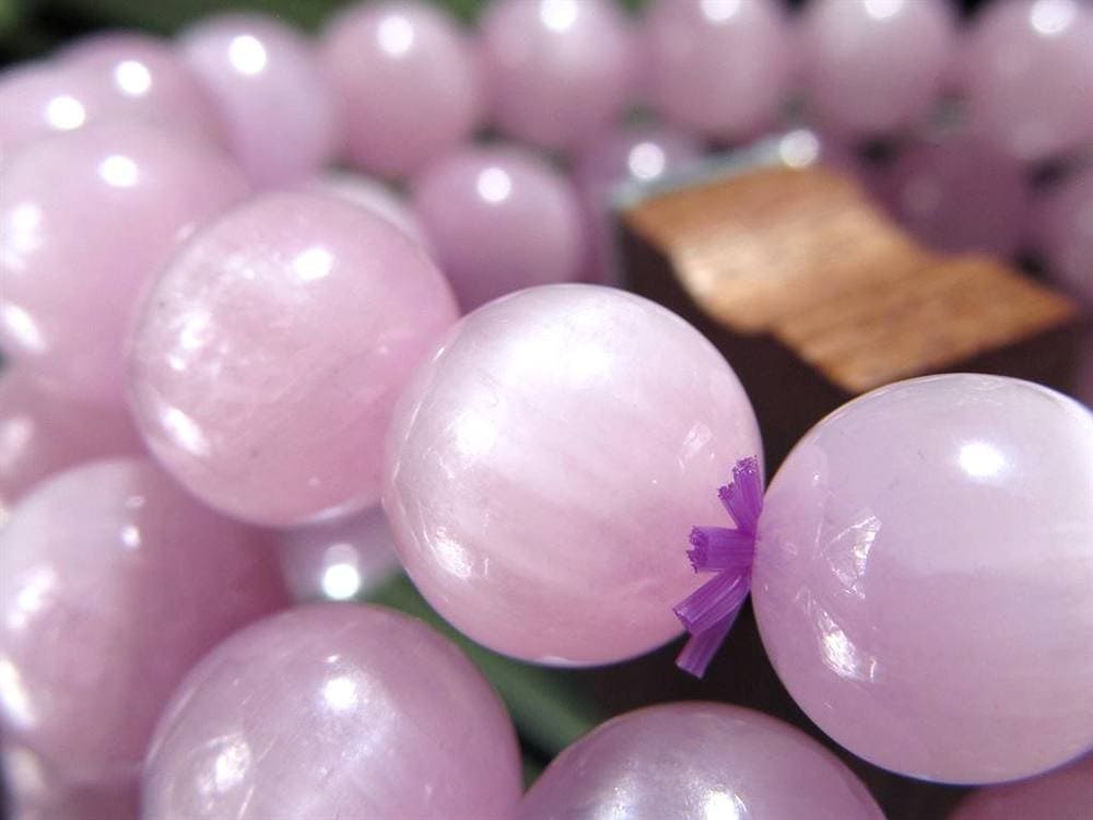 クンツァイト ブレスレット リチア輝石 キャッツアイ 天然石