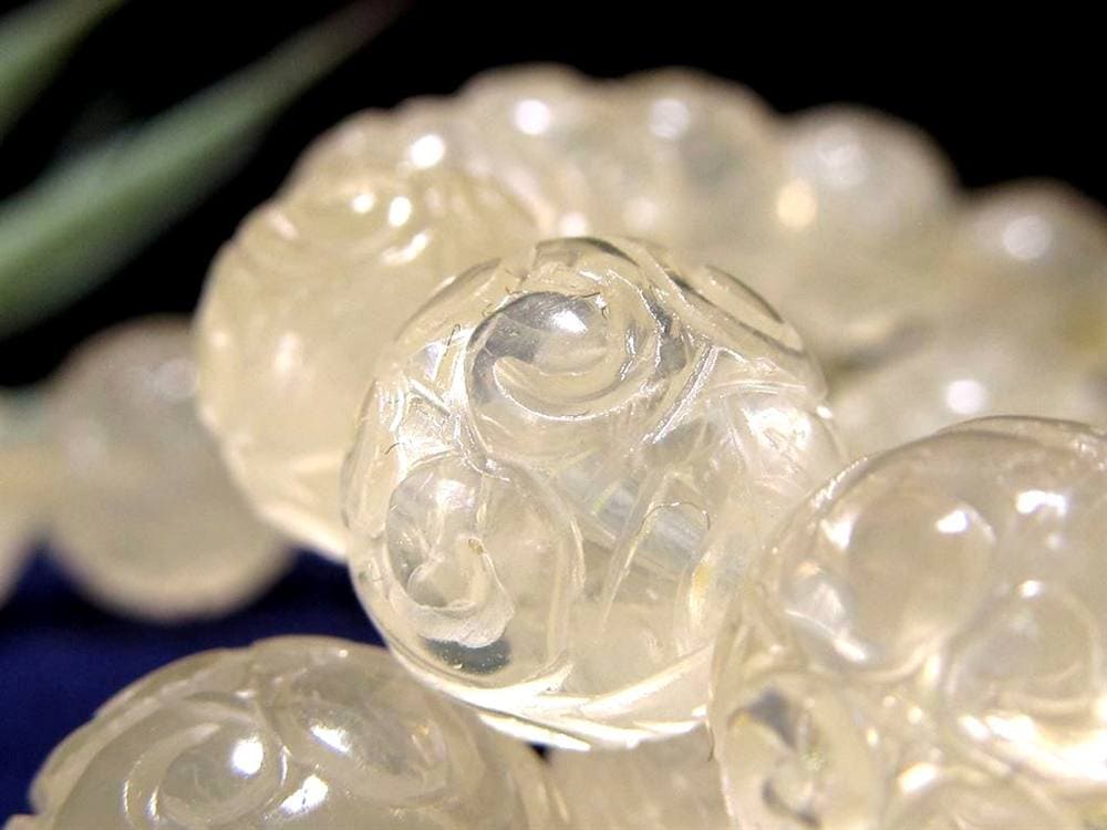 レモンクォーツ 硫黄水晶 ブレスレット マニコロ 摩尼車