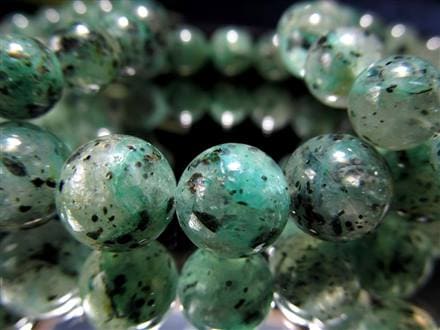 バイオタイトインクォーツ ブレスレット 黒雲母入り水晶 天然石 パワーストーン