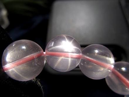 ローズクォーツ スター効果 ブレスレット 詰合せ 500グラム