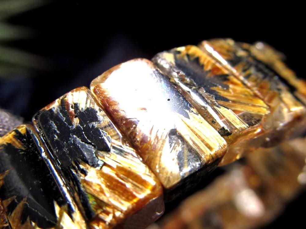 ゴールドルチル バングル タイチンルチル ブレスレット 金運