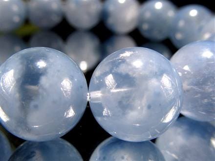 ブルーガーデンクォーツ デュモルチェライト ブレスレット ガーデンクォーツ インクォーツ