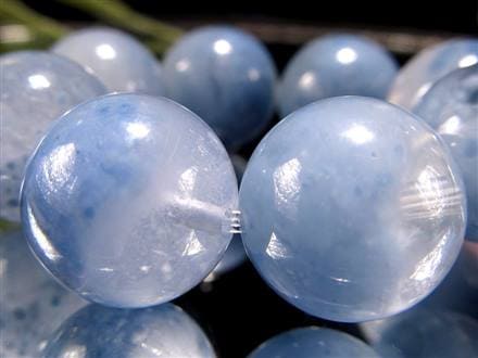 ブルーガーデンクォーツ デュモルチェライト ブレスレット ガーデンクォーツ インクォーツ