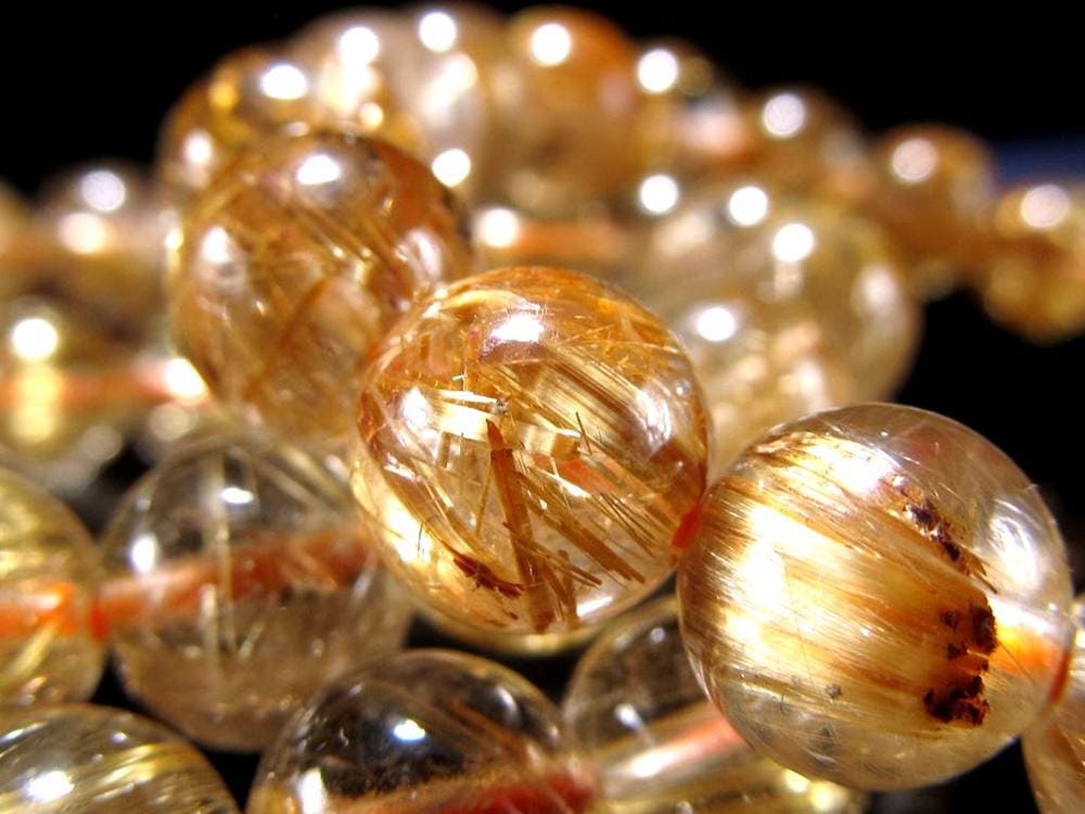 タイチン ルチル ゴールドルチル クォーツ タイチンルチルクォーツ