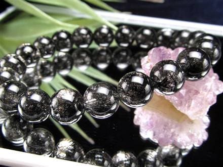 ルチルクォーツ ブラックルチル ブレスレット 天然石 パワーストーン