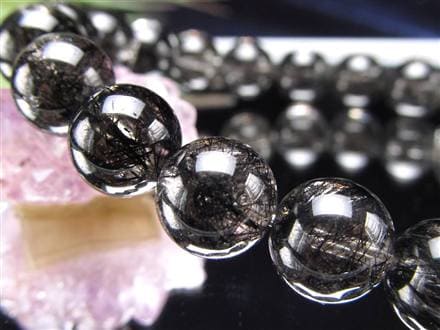 ルチルクォーツ ブラックルチル ブレスレット 天然石 パワーストーン