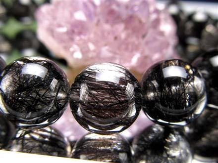 ルチルクォーツ ブラックルチル ブレスレット 天然石 パワーストーン