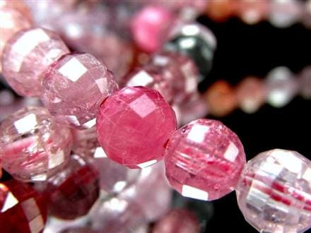 ブレスレット 多面カット デザイン 天然石 シンプル