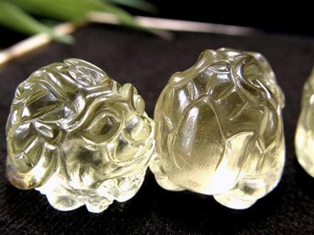 リビアングラス 龍亀 ロングイ 彫刻 置物