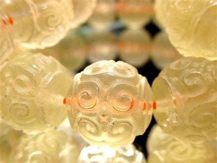 シトリン 黄水晶 ブレスレット マニコロ 摩尼車