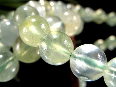 プレナイト ぶどう石 ブレスレット グリーン ヒーリング