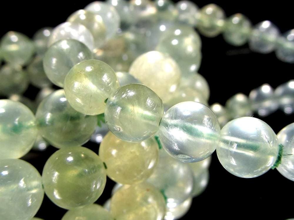 プレナイト ぶどう石 ブレスレット グリーン ヒーリング