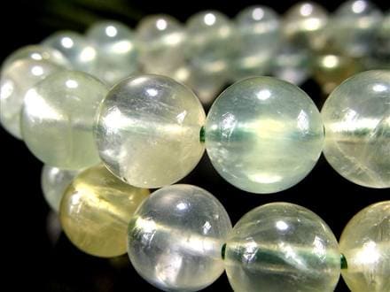 プレナイト ぶどう石 ブレスレット グリーン ヒーリング