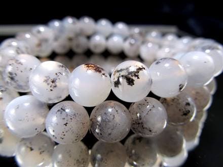 デンドリティックカルセドニーブレスレット