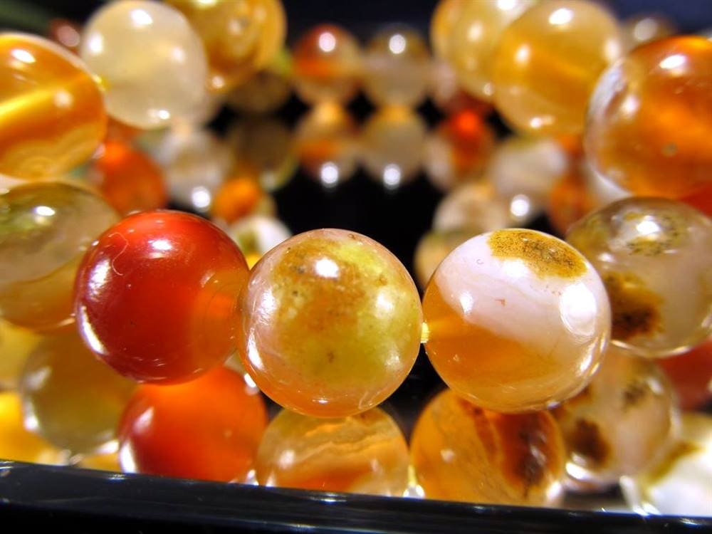 瑪瑙 ブレスレット アゲート メノウ 孔雀瑪瑙