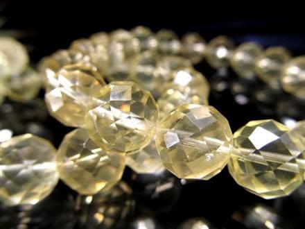 レモンクォーツ 硫黄水晶 ブレスレット 癒し ヒーリング