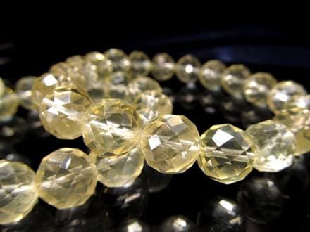 レモンクォーツ 硫黄水晶 ブレスレット 癒し ヒーリング