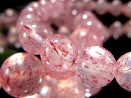 モスコバイト インクォーツ 雲母 水晶 ブレスレット