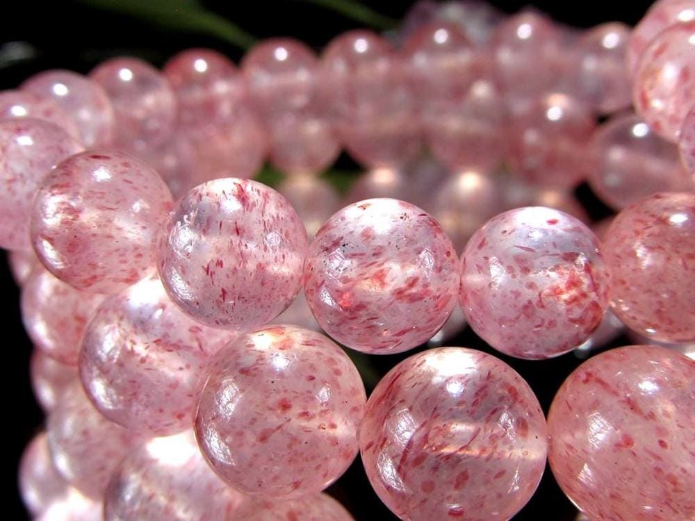 モスコバイト インクォーツ 雲母 水晶 ブレスレット