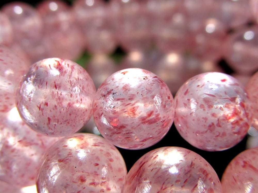 モスコバイト インクォーツ 雲母 水晶 ブレスレット