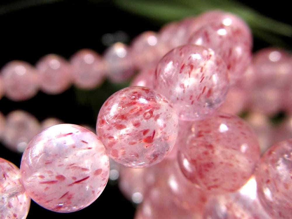 モスコバイト インクォーツ 雲母 水晶 ブレスレット