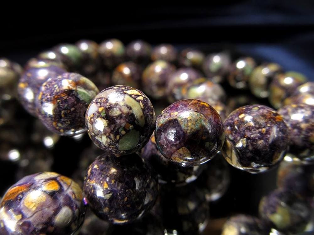 オパール フローライト ブレスレット カルセドニー ティファニーストーン