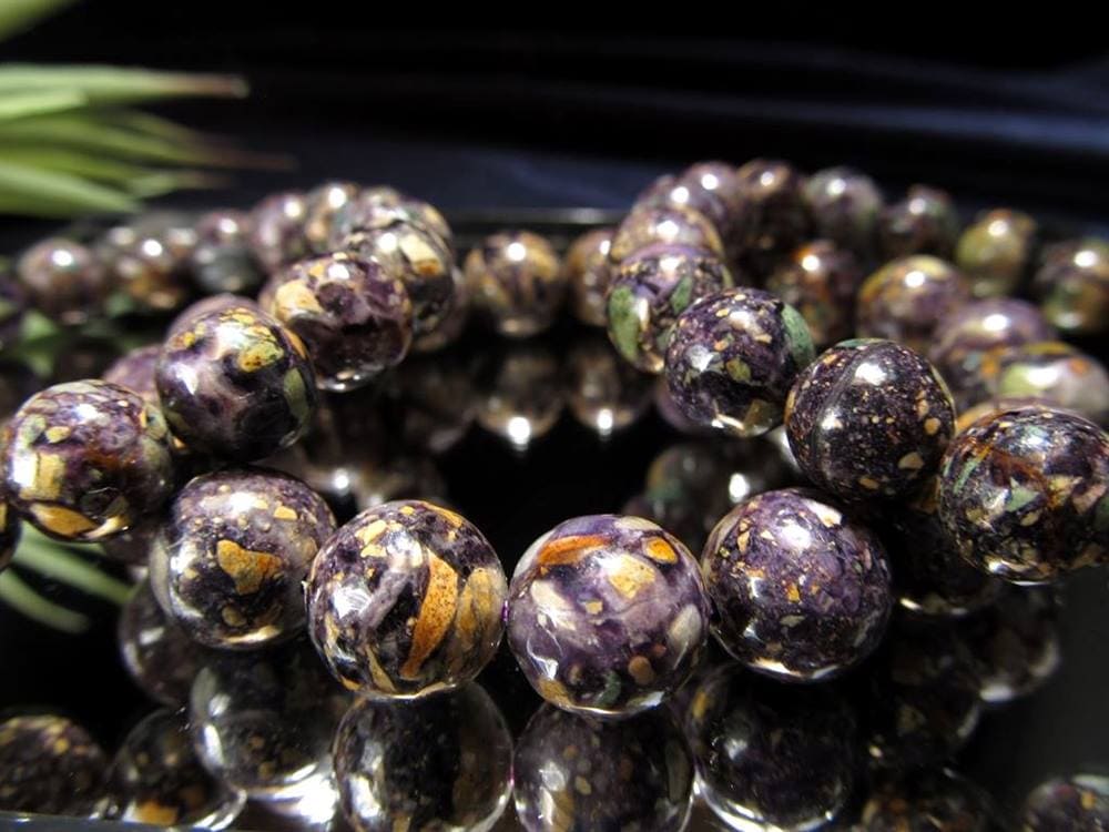 オパール フローライト ブレスレット カルセドニー ティファニーストーン