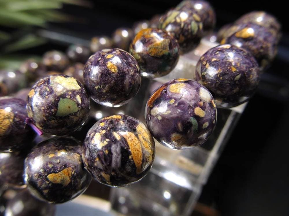 オパール フローライト ブレスレット カルセドニー ティファニーストーン