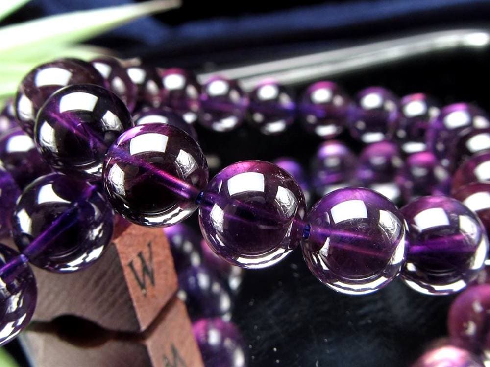 アメジスト 紫水晶 ブレスレット ウルグアイ 誕生石