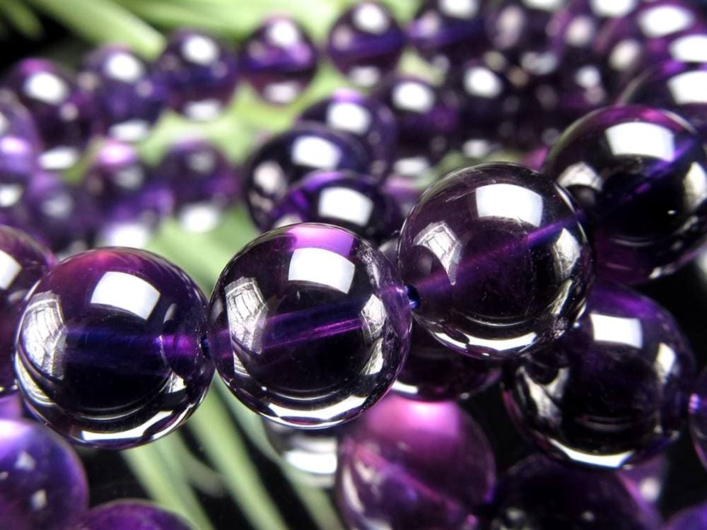 アメジスト 紫水晶 ブレスレット ウルグアイ 誕生石