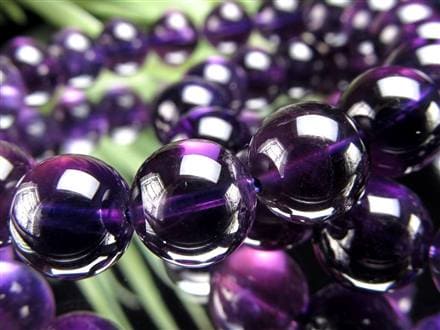 アメジスト 紫水晶 ブレスレット ウルグアイ 誕生石