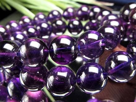 アメジスト 紫水晶 ブレスレット ウルグアイ 誕生石