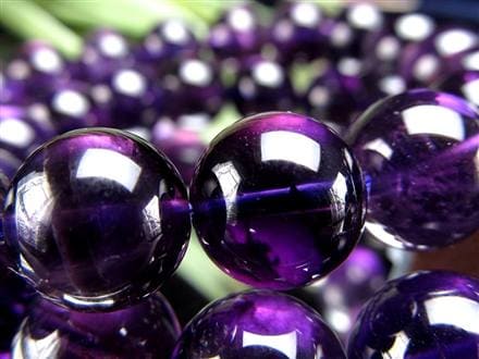 アメジスト 紫水晶 ブレスレット ウルグアイ 誕生石