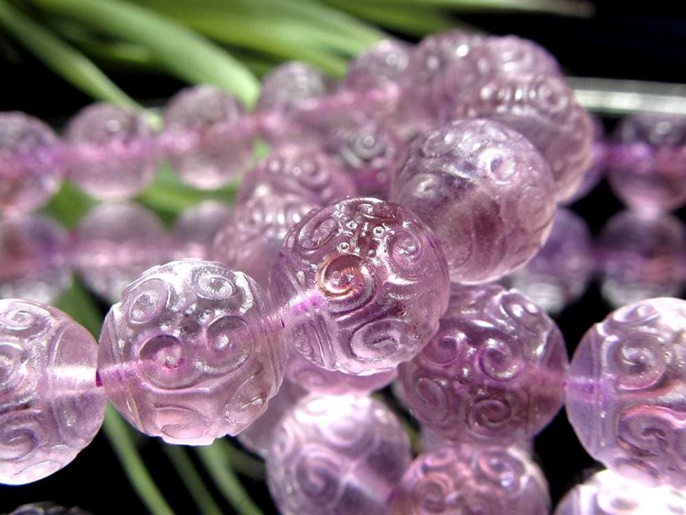 アメジスト 紫水晶 ブレスレット マニコロ 摩尼車