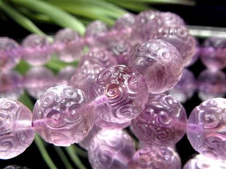 アメジスト 紫水晶 ブレスレット マニコロ 摩尼車