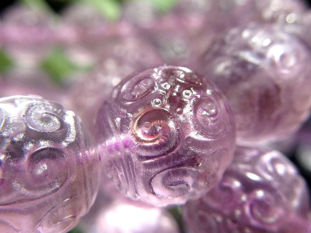 アメジスト 紫水晶 ブレスレット マニコロ 摩尼車