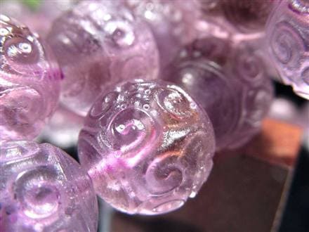 アメジスト 紫水晶 ブレスレット マニコロ 摩尼車