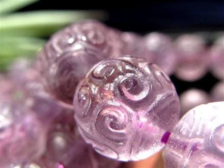 アメジスト 紫水晶 ブレスレット マニコロ 摩尼車