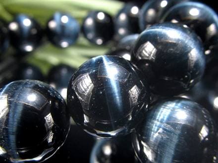 ホークアイ タイガーアイ ブルータイガーアイ 鷹目石 ブレスレット