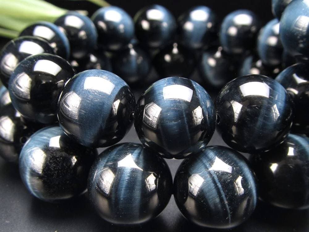 ホークアイ タイガーアイ ブルータイガーアイ 鷹目石 ブレスレット