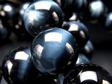 ホークアイ タイガーアイ ブルータイガーアイ 鷹目石 ブレスレット