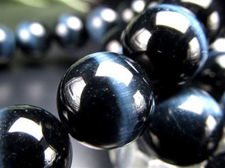 ホークアイ タイガーアイ ブルータイガーアイ 鷹目石 ブレスレット