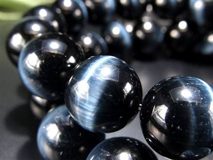 ホークアイ タイガーアイ ブルータイガーアイ 鷹目石 ブレスレット