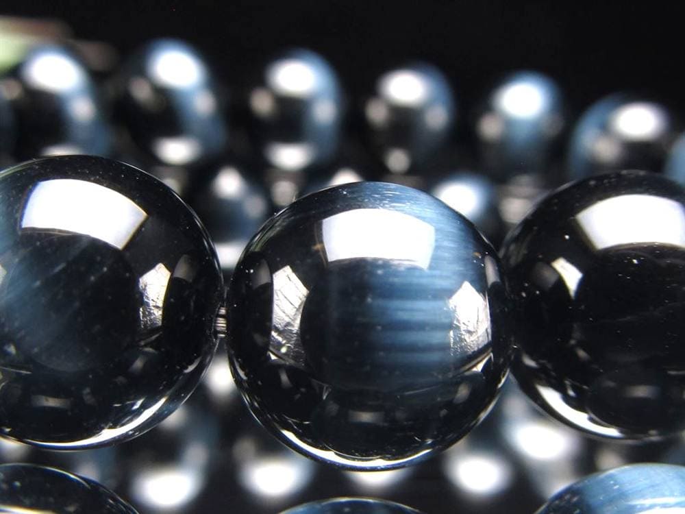 ホークアイ タイガーアイ ブルータイガーアイ 鷹目石 ブレスレット