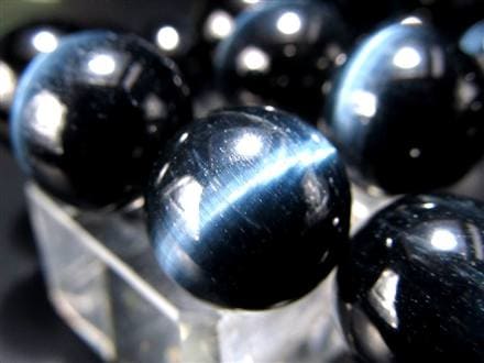 ホークアイ タイガーアイ ブルータイガーアイ 鷹目石 ブレスレット